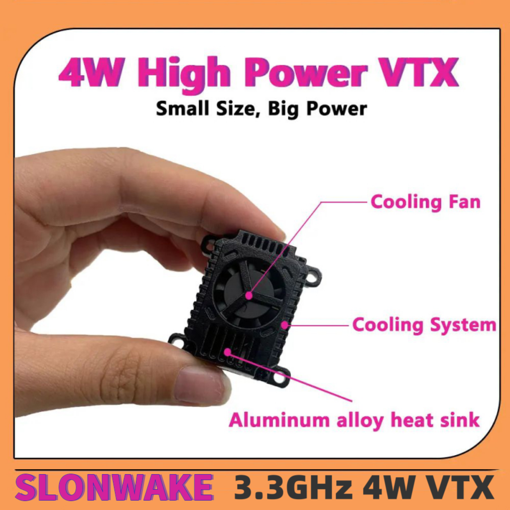 SLONWAKE FPV 3.3G 16CH 4000mW  - Fpv Drone Transmitter 리뷰 및 가격