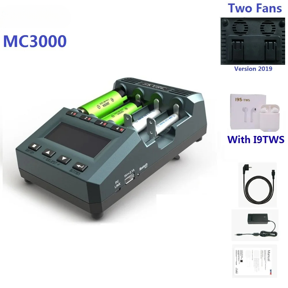 MC3000  Smart 4 Slots LCD Disp - Fpv Drone Charger 리뷰 및 가격
