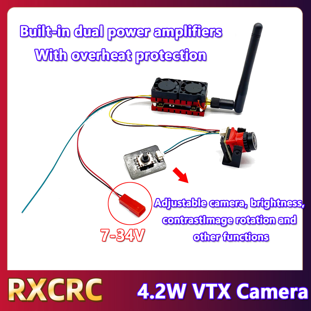 RXCRC 5.8G 48CH 4.2W High Powe - Fpv Drone Transmitter 리뷰 및 가격