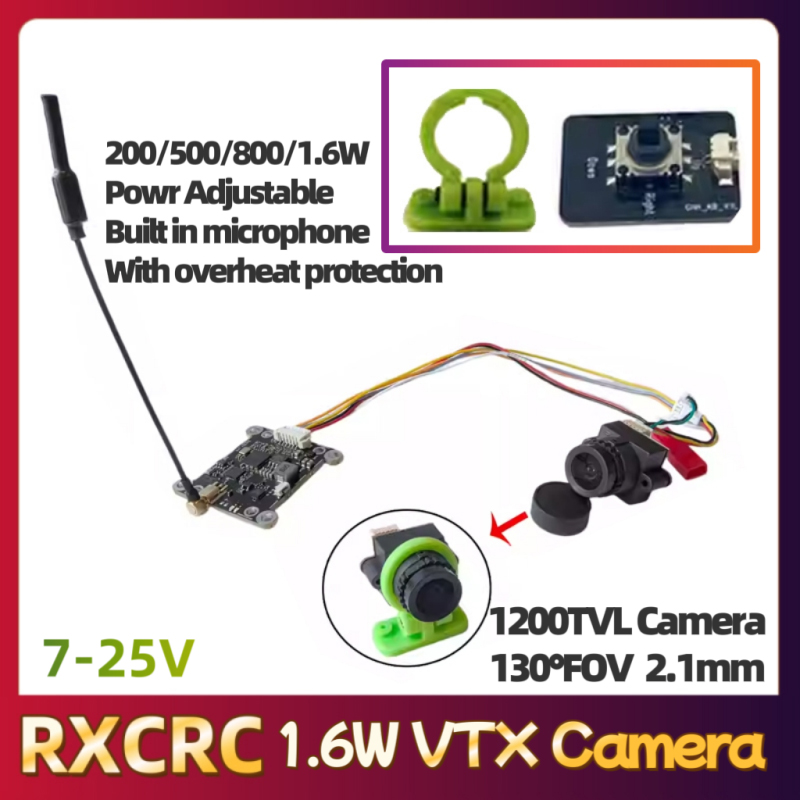 RXCRC 5.8G Module 48CH 1.6W VT - Fpv Drone Transmitter 리뷰 및 가격