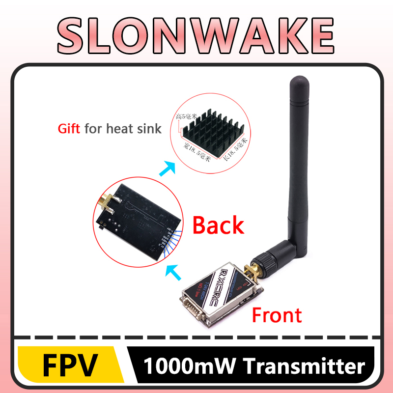 SLONWAKE  5.8G 48CH 1W VTX 100 - Fpv Drone Camera 리뷰 및 가격