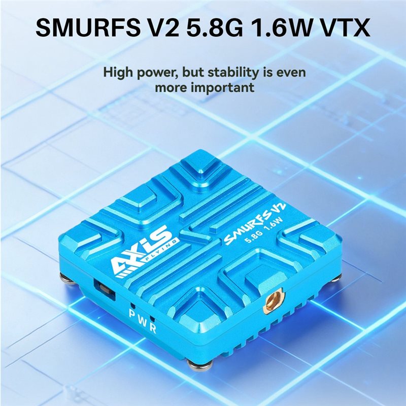 Axisflying SMURFS V2 5.8G VTX  - Fpv Drone Vtx 리뷰 및 가격