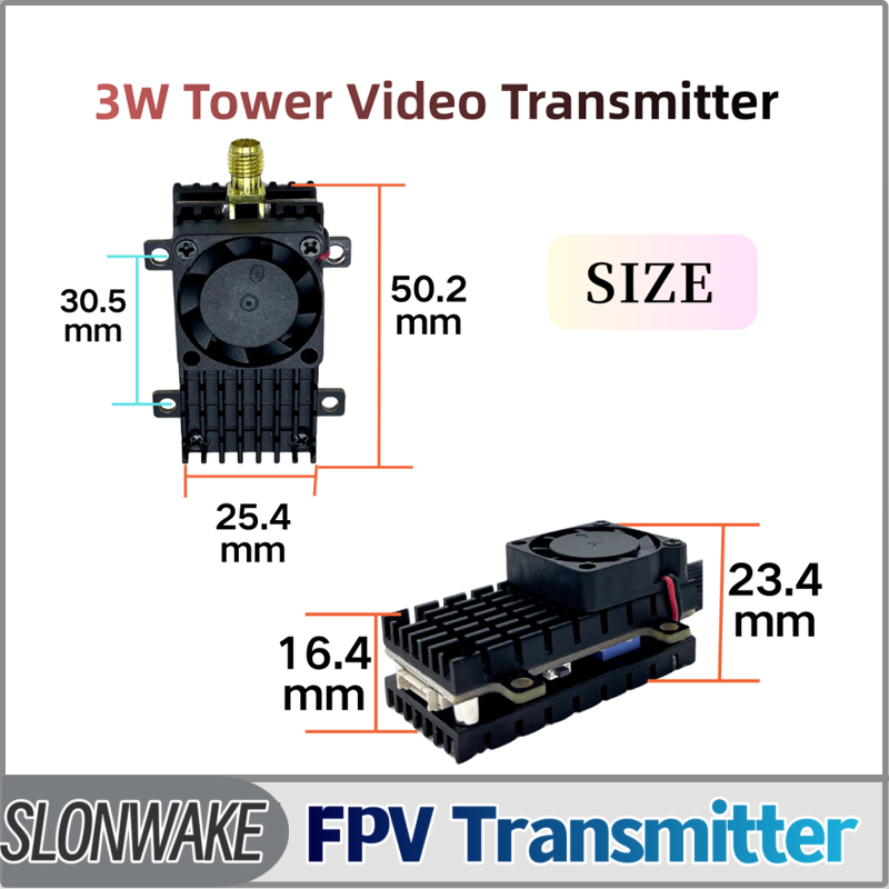 SLONWAKE 5.8G 3000mW Simulatio - Fpv Drone Transmitter 리뷰 및 가격