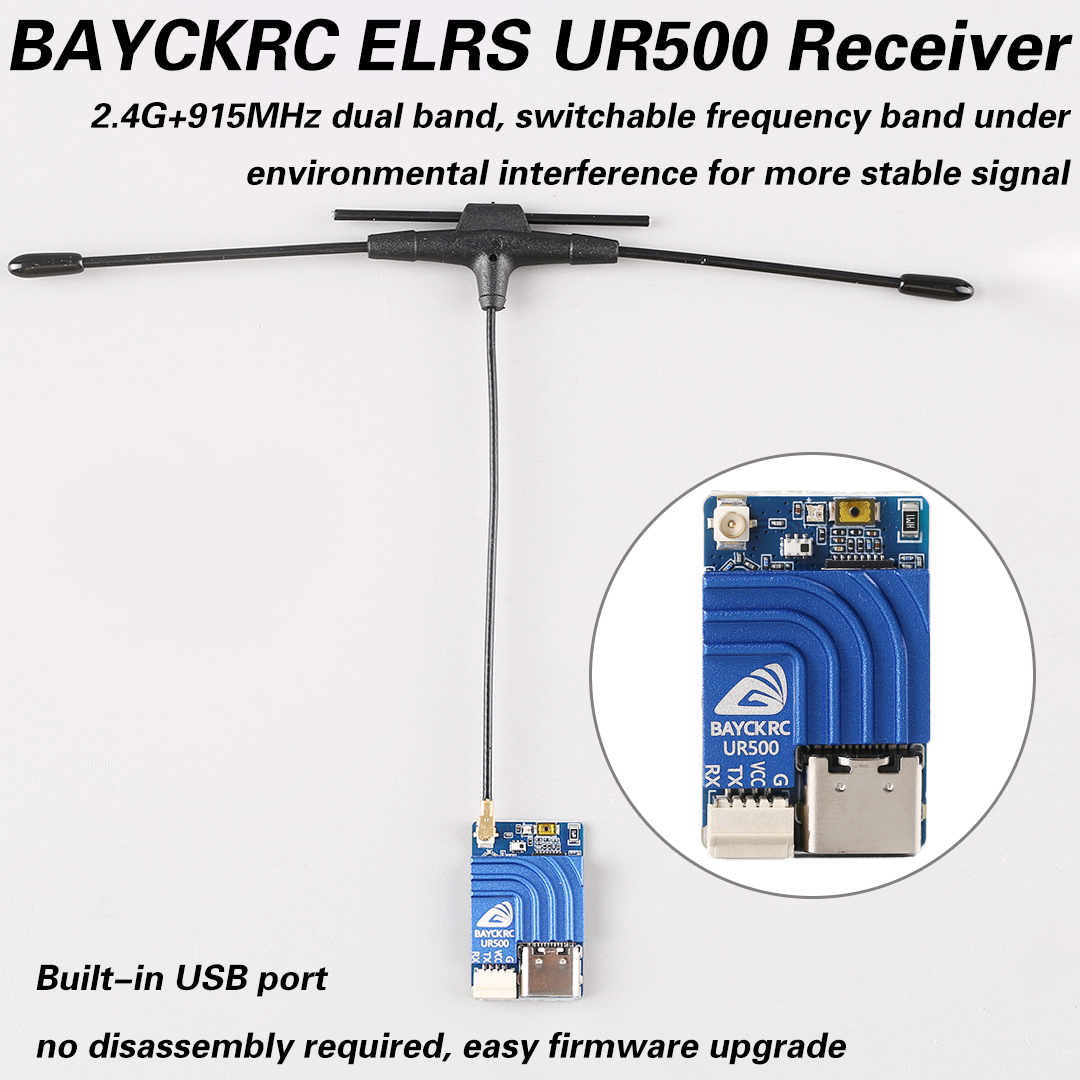 BAYCKRC UR500 ELRS RX 500mW Du - Fpv Drone Frame 리뷰 및 가격