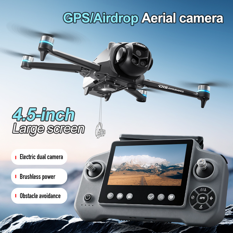 D15 Professional 4K HD Triple  - Fpv Drone Quadcopter 리뷰 및 가격