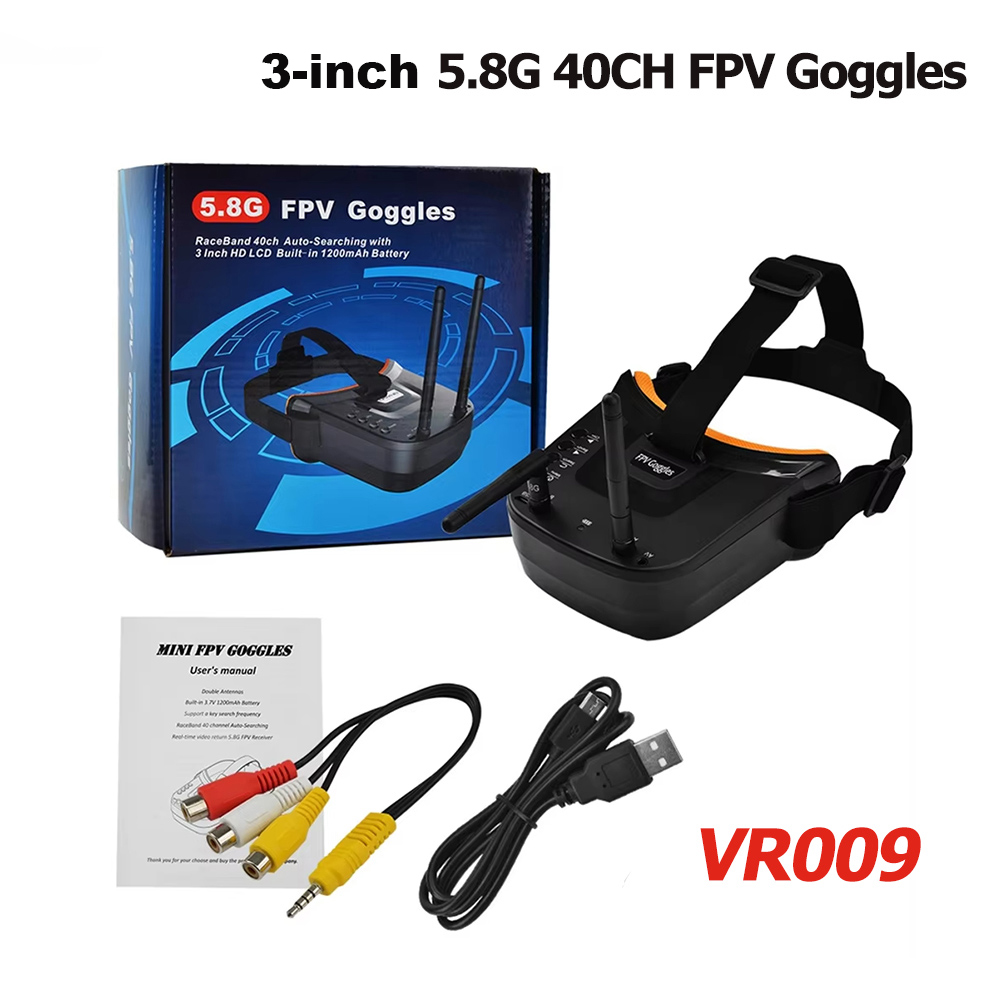 VR009 FPV Video Goggles 3Inch  - Fpv Drone Goggles 리뷰 및 가격